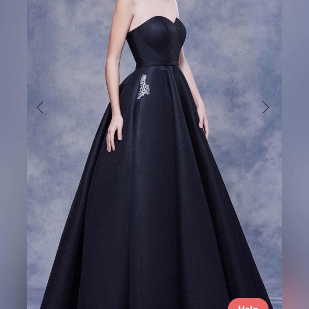 Black Prom Dress, Size 12.
